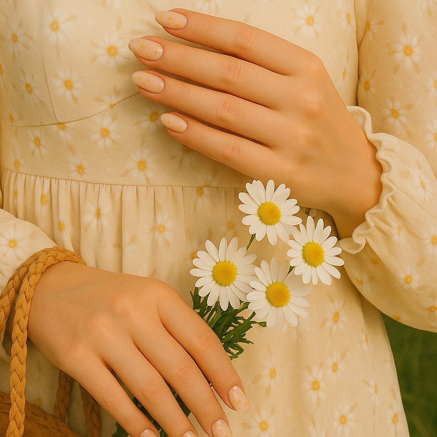 daisy nails