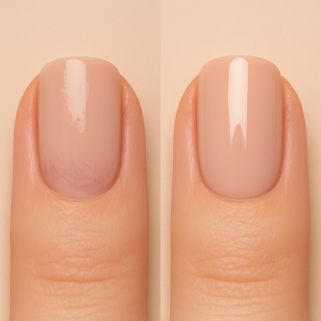smudge nails